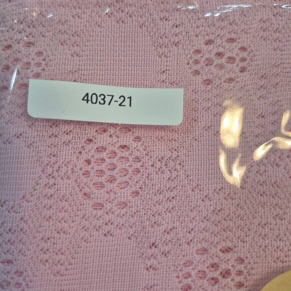 Fabric, Pink Nylon Lace, 45" x 1/2 yd - Picture 5 of 5